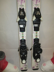 Dětské lyže DYNAMIC LIGHT ELVE 90cm + Lyžáky 20cm, SUPER STAV