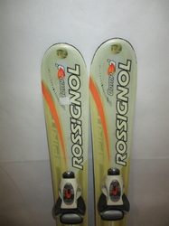 Dětské lyže ROSSIGNOL COMP 80cm + Lyžáky 17,5cm, VÝBORNÝ STAV