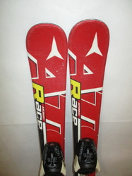 Dětské lyže ATOMIC RACE 80cm + Lyžáky 17,5cm, VÝBORNÝ STAV