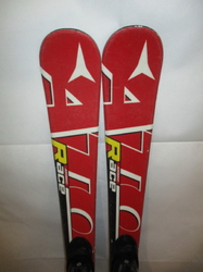 Dětské lyže ATOMIC RACE 110cm + Lyžáky 22,5cm, VÝBORNÝ STAV