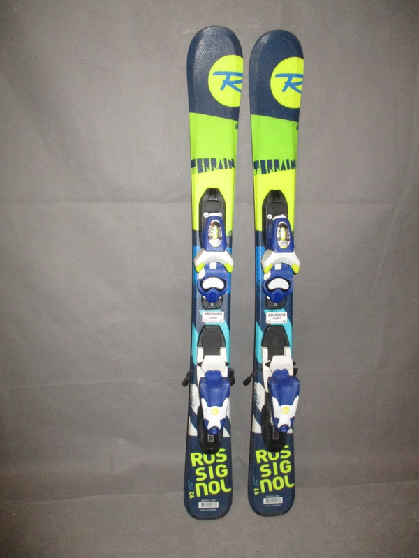 Dětské lyže ROSSIGNOL TERRAIN 92cm, VÝBORNÝ STAV