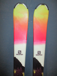 SALOMON LUX 150cm + Lyžáky 27,5cm  