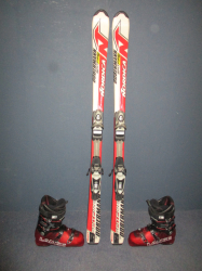 NORDICA DOBERMANN 150cm + Lyžáky 28cm