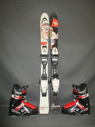 HEAD SPARTA CUCHE 97cm + Lyžáky 20,5cm