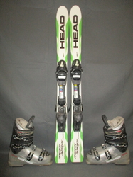 HEAD SUPERSHAPE 107cm + Lyžáky 23,5cm