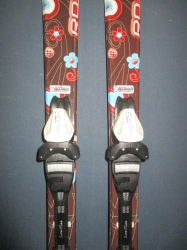 ROSSIGNOL LOLITA 140cm + Lyžáky 25,5cm