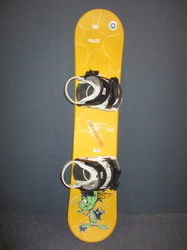 Snowboard CRAZY CREEK YANK 110cm + vázání, VÝBORNÝ STAV
