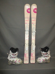 ROSSIGNOL FUN GIRL 110cm + Lyžáky 23,5cm