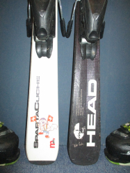 HEAD SPARTA CUCHE 137cm + Lyžáky 27cm