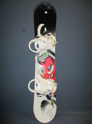 NIDECKER MINI DIABLO 126cm + vázání   