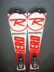 Dětské lyže ROSSIGNOL HERO 100cm + Lyžáky 20,5cm, VÝBORNÝ STAV