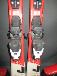 Dětské lyže ROSSIGNOL HERO 100cm + Lyžáky 20,5cm, VÝBORNÝ STAV