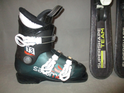 HEAD SUPERSHAPE 117cm + Lyžáky 23,5cm
