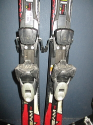 Juniorské lyže TECNO PRO XT TEAM 130cm + Lyžáky 26cm, VÝBORNÝ STAV