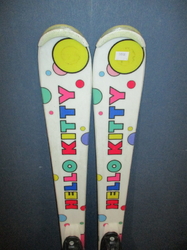 Juniorské lyže HEAD HELLO KITTY 127cm + Lyžáky 25,5cm, VÝBORNÝ STAV