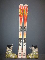 DYNASTAR TEAM CHAM 130cm + Lyžáky 25cm