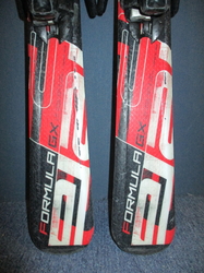 Juniorské lyže ELAN FORMULA 120cm + Lyžáky 24,5cm, VÝBORNÝ STAV