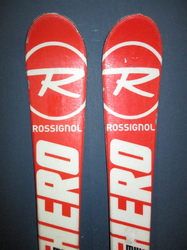 Juniorské lyže ROSSIGNOL HERO MTE 120cm + Lyžáky 24,5cm, VÝBORNÝ STAV