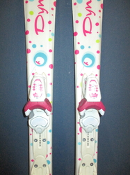 Juniorské lyže DYNASTAR STARLETT 120cm + Lyžáky 23,5cm, VÝBORNÝ STAV