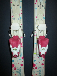 Juniorské lyže DYNASTAR STARLETT 120cm + Lyžáky 23,5cm, VÝBORNÝ STAV