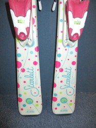 Juniorské lyže DYNASTAR STARLETT 120cm + Lyžáky 23,5cm, VÝBORNÝ STAV