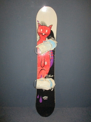Snowboard NITRO CHERYL MAAS 149cm + vázání, VÝBORNÝ STAV