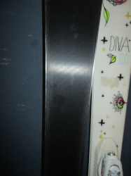 ROSSIGNOL DIVA 120cm + Lyžáky 24,5cm