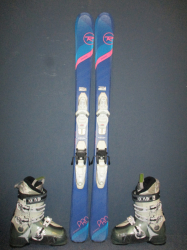 ROSSIGNOL EXPERIENCE PRO 122cm + Lyžáky 24,5cm