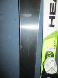 HEAD SUPERSHAPE 117cm + Lyžáky 24,5cm