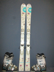 ROSSIGNOL DIVA 130cm + Lyžáky 25,5cm