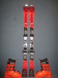 ROSSIGNOL HERO A9 MTE 134cm + Lyžáky 25,5cm