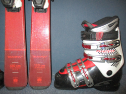 BLIZZARD BRAHMA Jr 130cm + Lyžáky 24,5cm