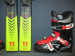 VÖLKL RACETIGER Jr PRO 130cm + Lyžáky 25,5cm