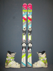 TECNO PRO SWEETY 140cm + Lyžáky 27cm