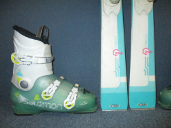 ROSSIGNOL FAMOUS PRO 140cm + Lyžáky 26cm