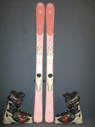 ROSSIGNOL EXPERIENCE PRO 140cm + Lyžáky 27cm