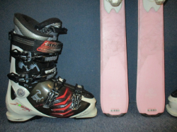 ROSSIGNOL EXPERIENCE PRO 140cm + Lyžáky 27cm