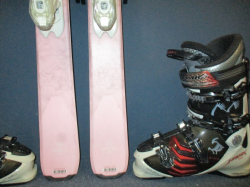 ROSSIGNOL EXPERIENCE PRO 140cm + Lyžáky 27cm