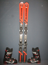 BLIZZARD FIREBIRD RC Jr 140cm + Lyžáky 27cm