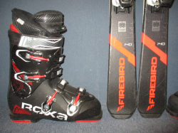 BLIZZARD FIREBIRD RC Jr 140cm + Lyžáky 27cm
