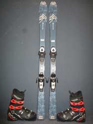 SALOMON QST MAX Jr 140cm + Lyžáky 27cm
