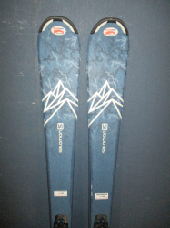 SALOMON QST MAX Jr 140cm + Lyžáky 27cm