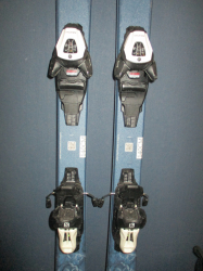 SALOMON QST MAX Jr 140cm + Lyžáky 27cm