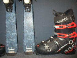 SALOMON QST MAX Jr 140cm + Lyžáky 27cm