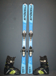 STÖCKLI RACE TEAM 140cm + Lyžáky 27,5cm
