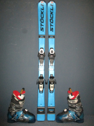 STÖCKLI RACE TEAM 140cm + Lyžáky 27,5cm