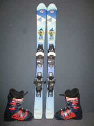 FISCHER ED EUROMAUS 110cm + Lyžáky 21,5cm
