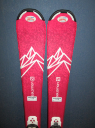 SALOMON QST LUX 110cm + Lyžáky 22,5cm