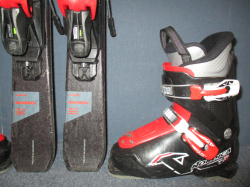 ATOMIC MAVERICK Jr 110cm + Lyžáky 21,5cm