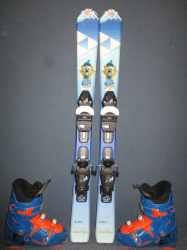 FISCHER ED EUROMAUS 100cm + Lyžáky 21,5cm